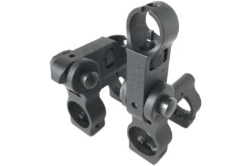 Image of Precision Reflex PRI G1 Flip Up Front Sight, .750, w/ Set Screws, Black, 05-0027-G1