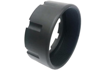 Image of Precision Reflex PRI Gen 3 AR15-M16 Replacement Forearm Collar w/Notched Grooves, Black Finish, Black, 05-073-RNFC
