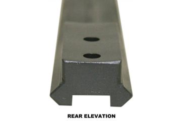 Image of Precision Reflex Remington 700 L.A. 7in Steel Base, Full 1913 Rail And 20MOA, Black, 02-217-06B