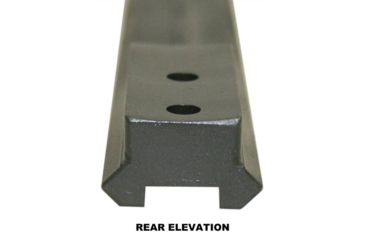 Image of Precision Reflex Remington 700 L.A. 7in Steel Base, Full 1913 Rail and 8-40 screws, Black, 02-217-0684