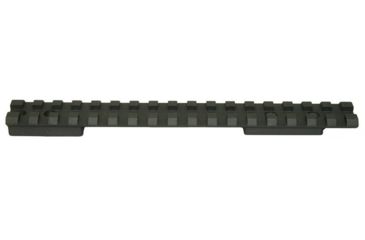 Image of Precision Reflex Remington 700 L.A. 7in Steel Base, Full 1913 Rail, Black, 02-217-06