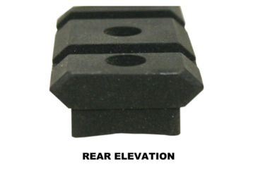 Image of Precision Reflex Remington 700 S.A. 7in Steel Base, Left Hand, Black, 02-216-09