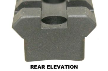 Image of Precision Reflex Remington 700 S.A. Military 7in Steel Base, Black, 02-216-05