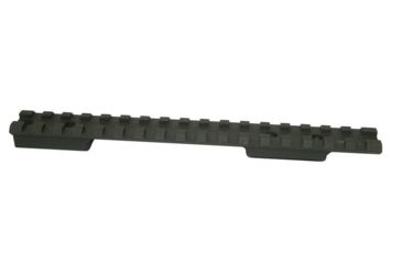 Image of Precision Reflex Remington 700 S.A. Military 7in Steel Base, Full 1913 Rail and 8-40 Screws, Black, 02-216-0584