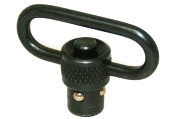 Image of Precision Reflex Sling Swivel Push Button Release, Black, 02-700-02