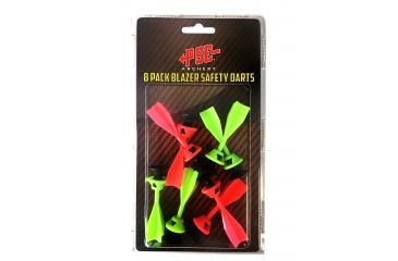 Image of Precision Shooting Equipment Blazer Safety Darts For Phantom Blow Gun / Quantum Toy Crossbow, Pack of 8, 42233