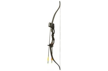 Image of Precision Shooting Equipment Cody Right Handed Youth Recurve Bow, Black, 41870R
