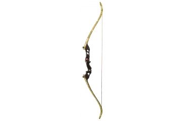 Image of Precision Shooting Equipment Coyote2 Bow / Right Handed / 60in Draw Length / 45lb Draw Weight, Black/Camo, 01280R6045