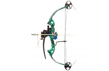 Image of Precision Shooting Equipment Discovery AMS Bowfishing Kit /Right Handed, Green, 1715BZRGN3040