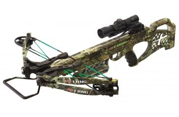 Image of Precision Shooting Equipment Fang LT Crossbow, Camo, 01303CY