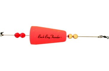 Image of Precision Tackle Back Bay Thunder Cone 2-3/4in Weighted Orange, 17401