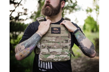 Image of Predator Armor Level III+ Plate Carrier Package, Multi-cam, 16x12, BDL-3+KWPCPKG-MC