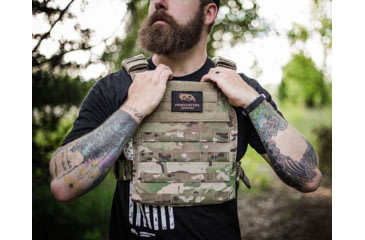 Image of Predator Armor Level III Plate Carrier Package, Multi-cam, 16x12, BDL-3KWPCPKG-MC