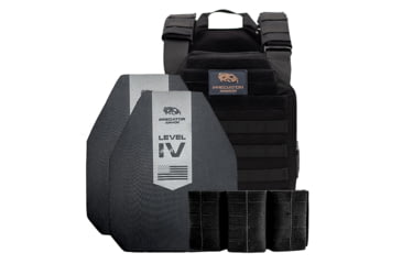 Image of Predator Armor Level IV Ceramic Loaded Bundle, Black, One Size, 762765666715