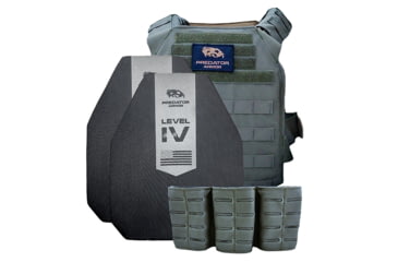 Image of Predator Armor Level IV Ceramic Loaded Bundle, Ranger Green, One Size, 762765666746