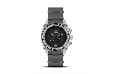 Image of Predator II 44mm Silver Titanium Case, Black-Grey Dial