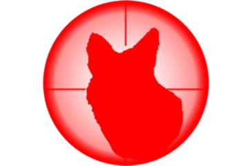 Image of Predator Tactics Eradicator Predator &amp; Hog Hunting Light Kit, Single LED, Red, 97512
