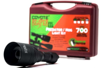 Image of Predator Tactics Coyote Reaper XXL Rifle Kit, Lithium ION, Single LED, Green, 97449
