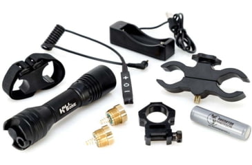 Image of Predator Tactics KillBone Gunners Edition Kit, Rechargeable, Single LED, Green Beam, Black, 97387