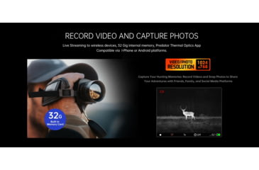 Image of Predator Thermal Optics Matrix LRF 3-24x35mm Thermal Monocular