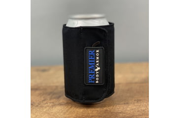 Image of Premier Body Armor Bulletproof Koozie, Level II, Black, One Size, Koozie-BLK