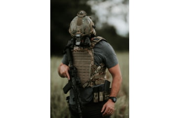 Image of Premier Body Armor Core Mission Plate Carrier, Universal Fit, MultiCam Arid, 10x12 inch, CMPC-MCA-DLR