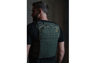 Image of Premier Body Armor Core Mission Plate Carrier, Universal Fit, MultiCam Tropic, 10x12 inch, CMPC-MCT-DLR