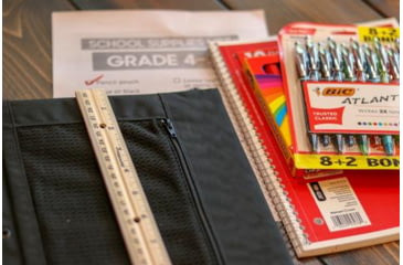 Image of Premier Body Armor Level IIIA 3-Ring Pencil Pouch, Black, 3RP-9037