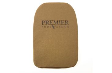 Image of Premier Body Armor Level IIIA Vertx Ballistic Panel 12 x 20 Cordura, FDE, Gamut Plus BPP-9043
