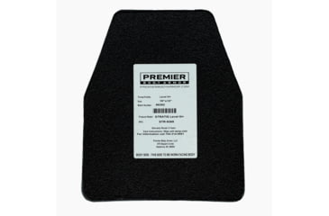 Image of Premier Body Armor Stratis Level III+ MC Plate Carriers, Black, 10x12 inch, STR-9269