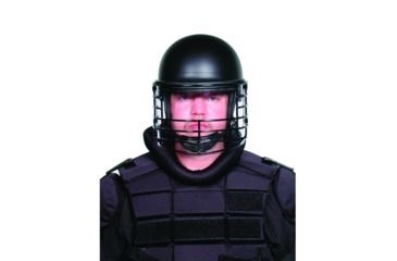 Image of 900 RIOT DUTY HELMET, BLACK