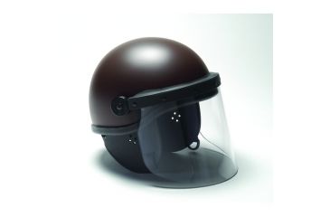 Image of Premier Crown Corp 900 Riot Duty Helmet, Brown - 9001