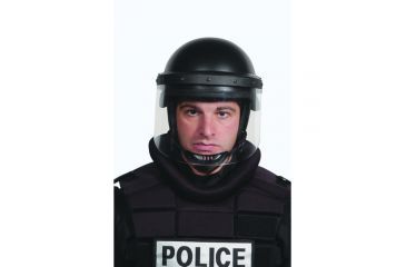 Image of Premier Crown Corp Liquitac Riot Helmet, Face Shield, Brown, One Size, 9001LT