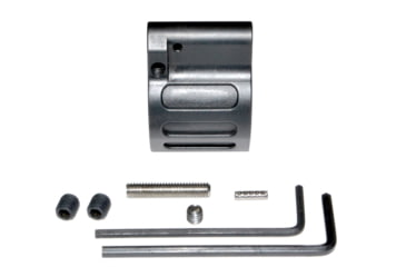 Image of Presma 0.750 Low Profile Adjustable Gas Block for AR 15 .223/5.56, Black Steel, GB10