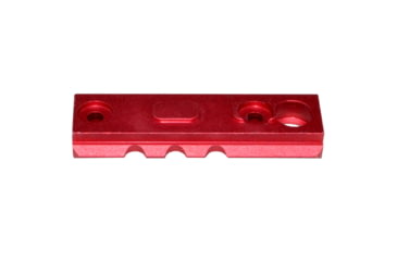 Image of Presma 2 Pcs 3 Slot 1 7 Slot Picatinny Rail Section Kit for M-LOK Style Slots, with Sling Swivel Adapter, Red, RLMLk1-R