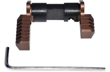 Image of Presma 223/5.56/308 Aluminum and Steel Ambidextrous Safety Selector Switch, Brown, AASS02-BR