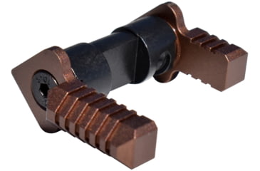 Image of Presma 223/5.56/308 Aluminum and Steel Ambidextrous Safety Selector Switch, Brown, AASS02-BR