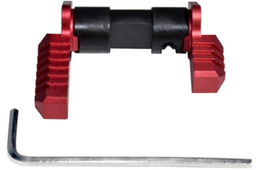 Image of Presma 223/5.56/308 Aluminum and Steel Ambidextrous Safety Selector Switch, Red, AASS02-R