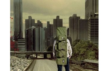 Image of Sniper 47in Double Rifle Soft Case, Green, GC01-D