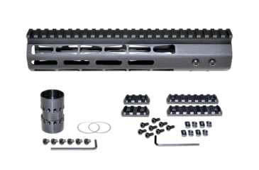 Image of Presma AR-10 LR 308 Super Light M-LOK Series Free Float Handguards, 10in DPMS Low Profile, Black, M38M/L10