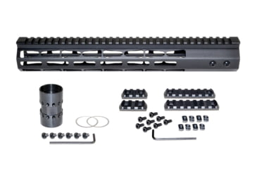 Image of Presma AR-10 LR 308 Super Light M-LOK Series Free Float Handguards, 13in DPMS Low Profile, Black, M38M/L13