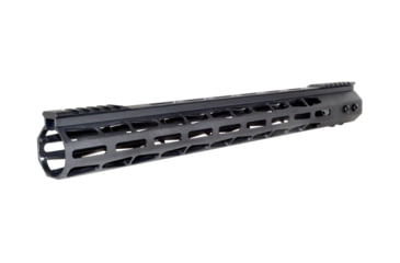 Image of Presma AR-10 LR 308 Super Light M-LOK Series Free Float Handguards with Partial Top Rail, 17in DPMS Low Profile, Black, M38MP/L17