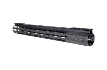 Image of Presma AR-10 LR 308 Super Light M-LOK Series Free Float Handguards with Partial Top Rail, 17in DPMS Low Profile, Black, M38MP/L17