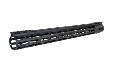 Image of Presma AR-10 LR 308 Super Light M-LOK Series Free Float Handguards with Partial Top Rail, 19in DPMS Low Profile, Black, M38MP/L19