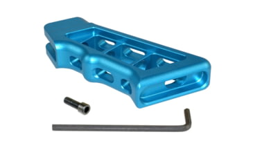 Image of Presma AR Heavy Duty Skeletonized Rear Pistol Style Grip, Blue, GP29-B