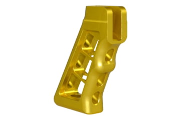 Image of Presma AR Heavy Duty Skeletonized Rear Pistol Style Grip, Golden, GP29-G