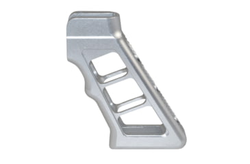 Image of Presma AR Heavy Duty Skeletonized Rear Pistol Style Grip, Silver, GP29-S