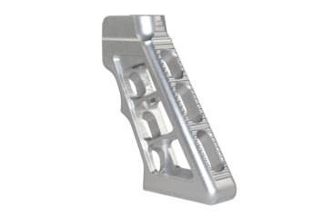 Image of Presma AR Heavy Duty Skeletonized Rear Pistol Style Grip, Silver, GP29-S