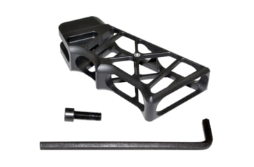 Image of Presma AR Lightweight Skeletonized Rear Pistol Style Grip, Black, GP26