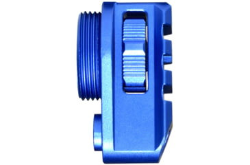 Image of Presma AR Picatinny Stock Adapter w/Flange, Blue, PSAP02-DBL